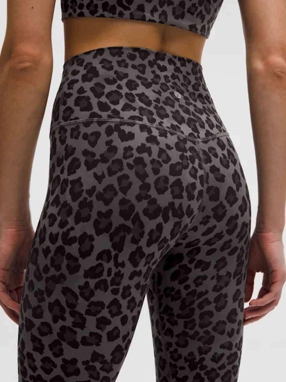 Lululemon Align No Line High-Rise Pant 28” Leopard Print – Size 12 – NWT - Picture 2 of 9